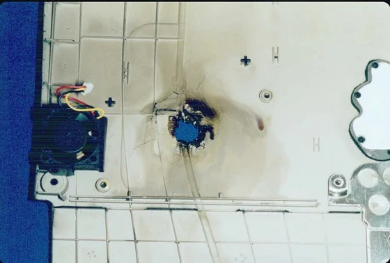 Post-failure damage inspection panel