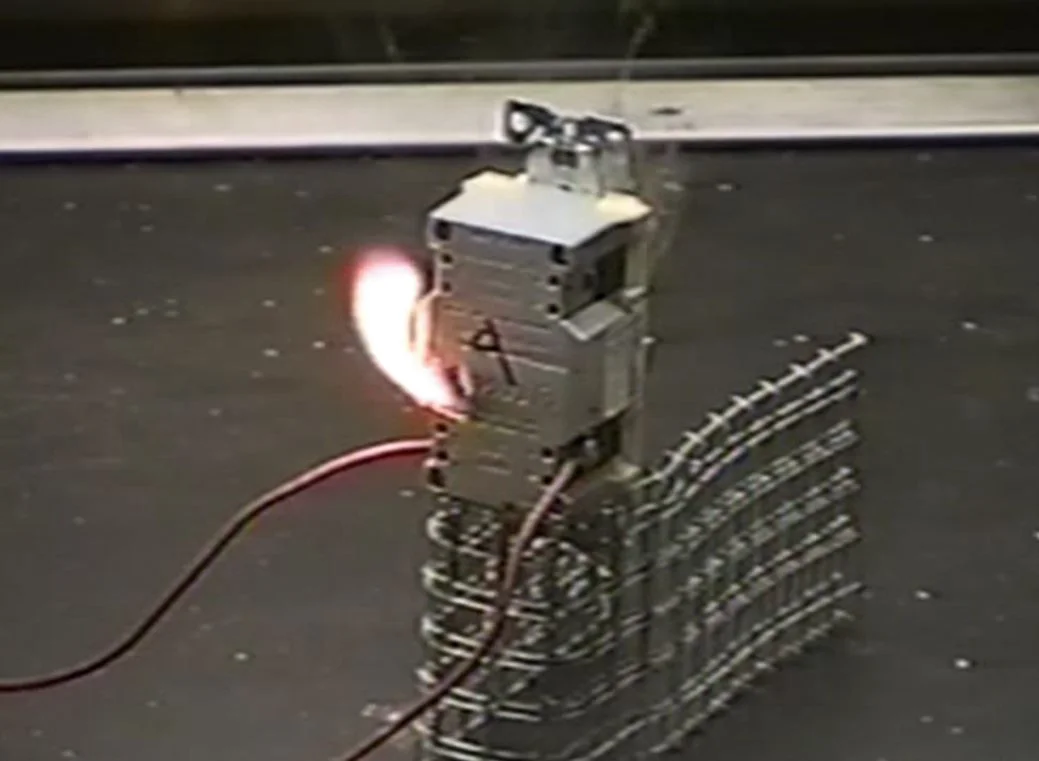 Electrical protection testing setup